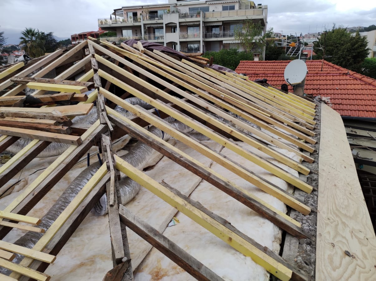 Nettoyage de toiture